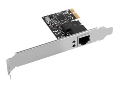 Lanberg PCI-Express->RJ45 Netzwerkkarte PCI-E 1Gb RTL8111C PCE-1Gb-201 - Nic - PCI-Express