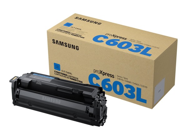 HP Samsung CLT C603L Cyan Tonerpatrone SU080A - Originale - Unità toner