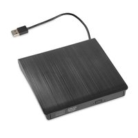 iBOX IED02 - Nero - Desktop/Laptop - DVD-ROM - USB 3.2 Gen 1 (3.1 Gen 1) - CD-R - CD-ROM - CD-RW - D