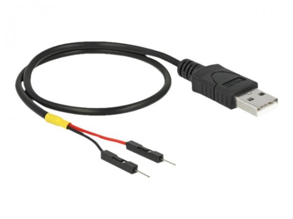 Delock 85402 - 0,3 m - USB A - Nero