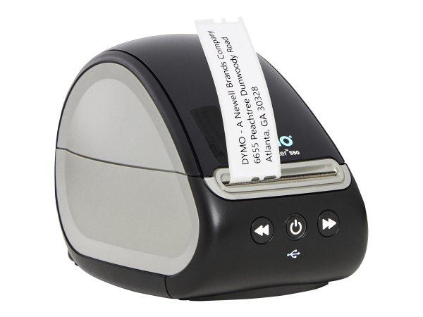 Dymo LabelWriter ® ™ 550 - Termica diretta - 300 x 300 DPI - Cablato - Nero - Grigio