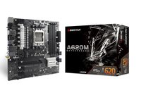Biostar A620MP-E PRO - AMD - Socket AM5 - AMD Ryzen 7000 Series - DDR5-SDRAM - 128 GB - DIMM