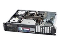 Supermicro SuperChassis 523L-505B - 2U - Server - Nero - ATX - Attività - HDD - Potenza - Mancanza d
