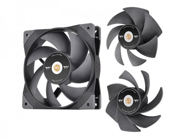 Thermaltake SWAFAN GT12 - Raffreddatore d'aria - 12 cm - 500 Giri/min - 2000 Giri/min - 29,8 dB - 62