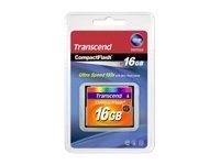 Transcend TS16GCF133 - 16 GB - CompactFlash - MLC - 50 MB/s - 20 MB/s - Nero