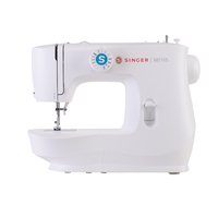 Singer M2105 - Bianco - Macchina da cucire semiautomatica - Cucito - 4 tempi - Leva - Manopola - Ele