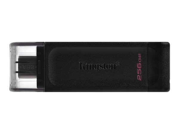 Kingston DataTraveler 256GB USB-C 3.2 Gen 1 70 - 256 GB - USB tipo-C - 3.2 Gen 1 (3.1 Gen 1) - Cuffi