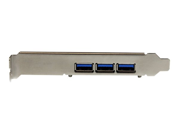 StarTech.com Scheda Espansione PCI Express USB 3.0 SuperSpeed a 4 porte ( 3 esterne - 1 interna ) -