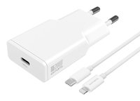 4smarts Netzladegerät PDPlug Slim GaN 1C+ USB-C auf Lightning 1.5m weiß - 20000 W - 20000 W