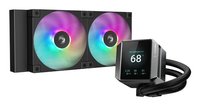 Deepcool MYSTIQUE 240 ARGB| AiO-Wasserkühlung - AIO-Wasserkühlung/2x 120mm Lüfter/Sockel AMD: AM5
