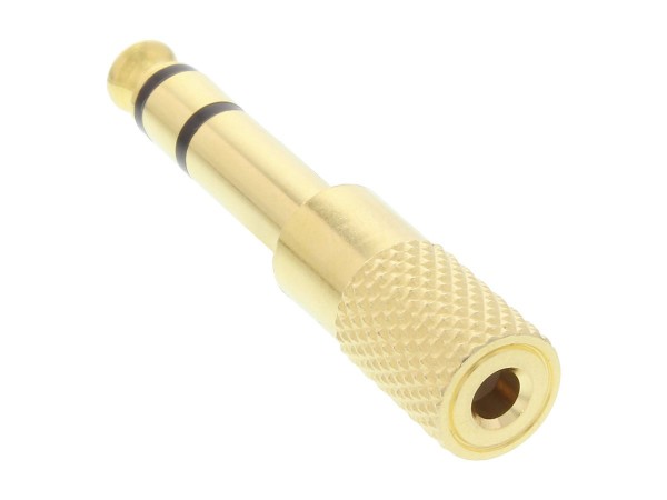 InLine Adattatore Audio - 6,3mm Jack maschio a 3,5mm Jack femmina - Stereo