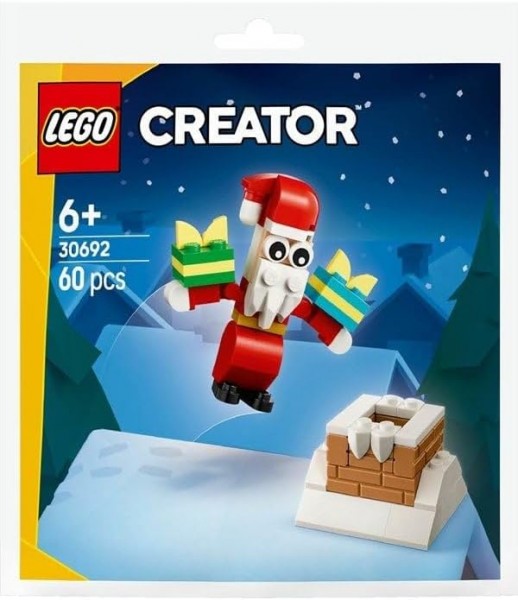 LEGO 30692 Creator Der Weihnachtsmann im Schornstein Polybag