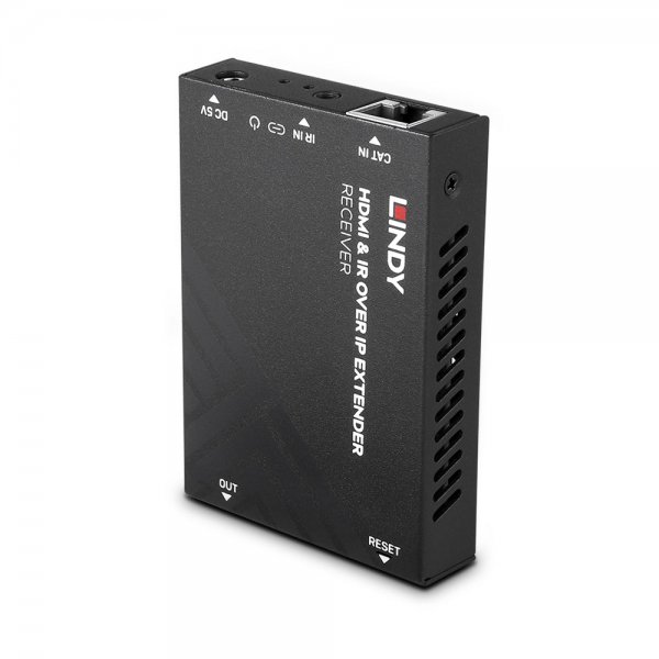 Lindy HDMI & IR over IP Extender - Receiver - Kvm switch - IrDA (Infrared)