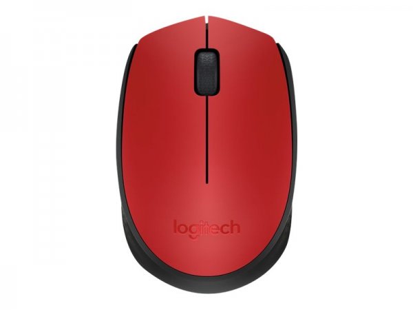 Logitech M170 - Ambidestro - Ottico - RF Wireless - 1000 DPI - Rosso