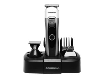 Grundig GMS3240 - Nero - Argento - Barba - Orecchio - Naso - LED - Batteria - 50 min - Batteria inte