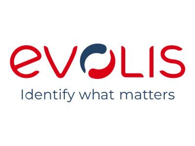 Evolis IDS 16- SUSPENDER METAL CLIP W. NYLON STRAP 100pcs.