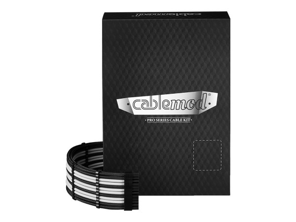 cablemod C-Series PRO ModMesh RM Black Label RMi & RMx - Stromkabelkit - Schwarz weiß - Cavo
