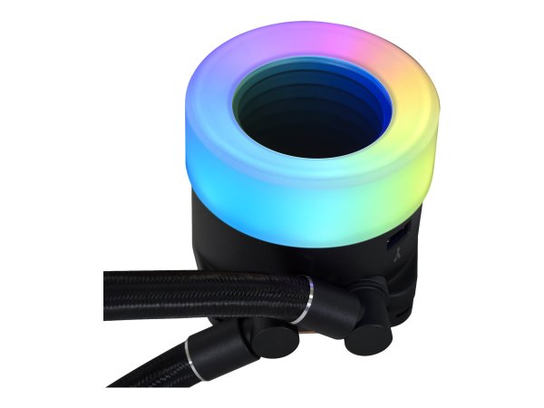 Lian Li GA II TRINITY - Raffreddatore di liquidi tutto in uno - 12 cm - Nero