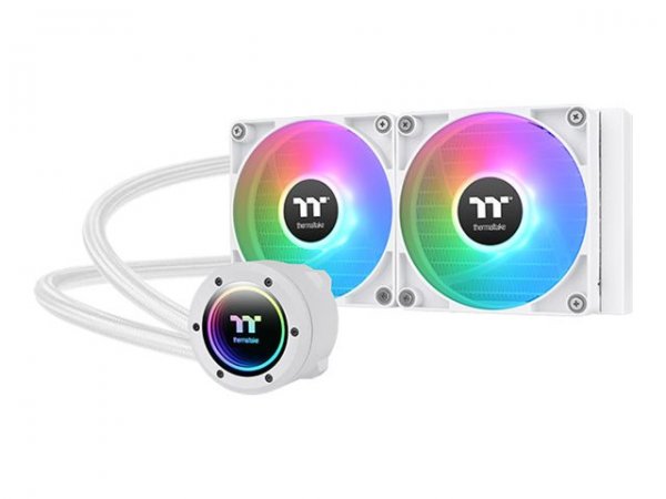 Thermaltake TH240 V2 ARGB - Kit di raffreddamento a liquido - 24 cm - 57,05 pdc/min - Bianco