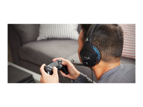 HyperX Cloud Stinger – Cuffie da gaming – PS5-PS4 (nero-blu) - Cablato - Gaming - 18 - 23000 Hz - 27