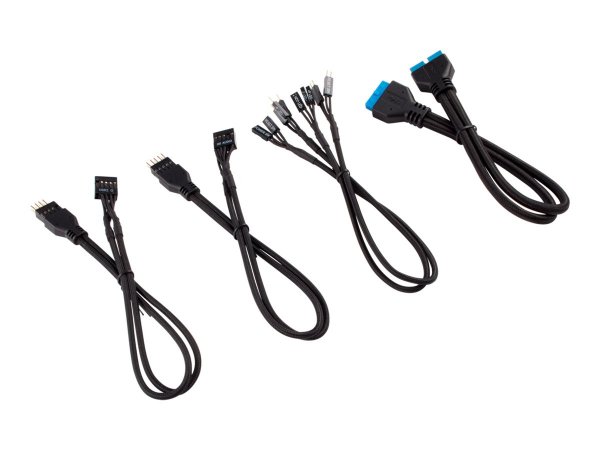 Corsair CC-8900244 - 0,3 m - Maschio - Maschio - Dritto - Dritto - Nero