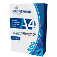 MEDIARANGE MRINK110 - Copia - A4 (210x297 mm) - Opaco - 500 fogli - Bianco - 80 g/m²