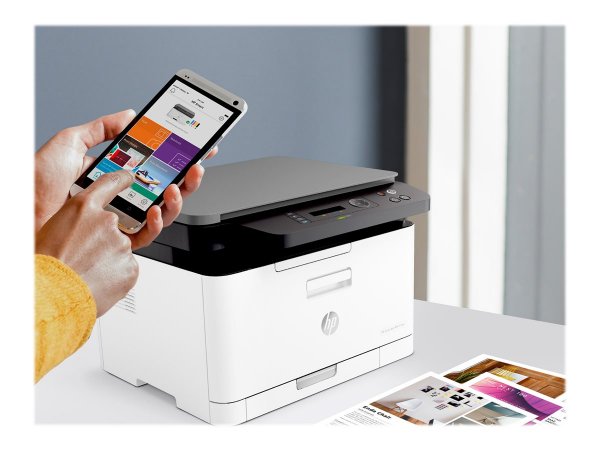 HP Color Laser Stampante multifunzione 178nw - Laser - Stampa a colori - 600 x 600 DPI - A4 - Stampa