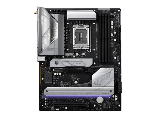 ASRock LGA1851 B860 LiveMixer WiFi - Scheda madre - Intel Sockel 1851 (Core Ultra 100&200)