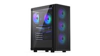 ENDORFY Ventum 200 ARGB - Full Tower - PC - Nero - ATX - micro ATX - Mini-ITX - Vetro - Metallo - Gi