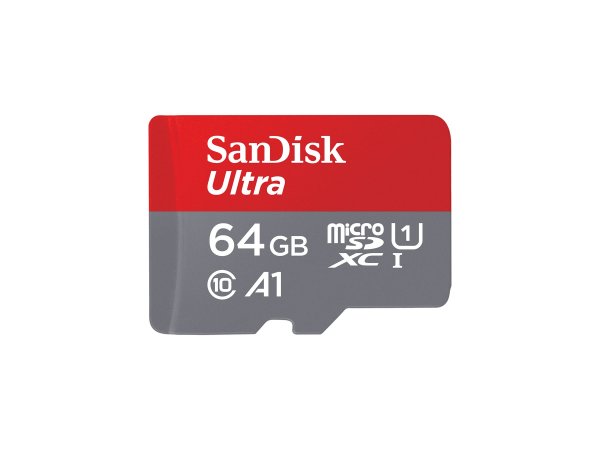 SanDisk Ultra - 64 GB - MicroSDXC - Classe 10 - UHS-I - 140 MB/s - Class 1 (U1)