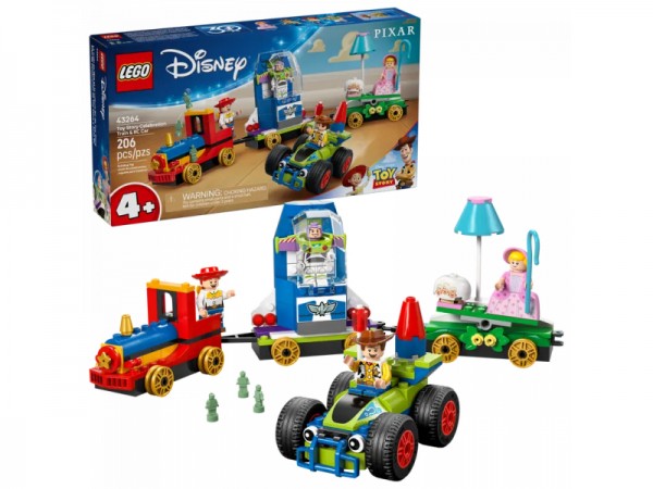 LEGO 43264 - Disney - Partyzug und das Auto RC aus Toy Story