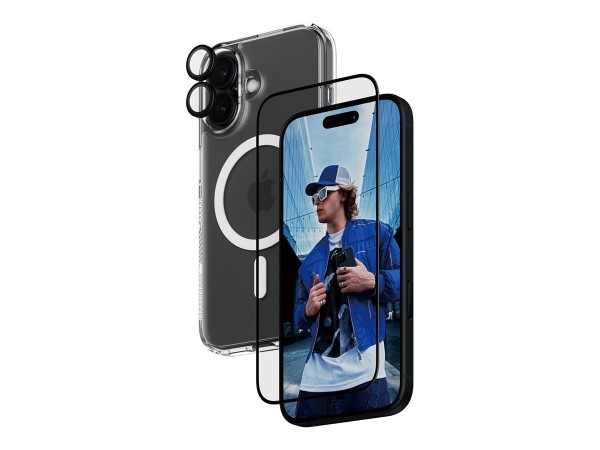 PanzerGlass 3-in-1 Protection Bundle iPhone 16