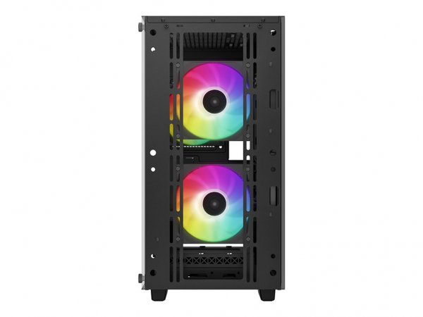 Deepcool CC360 ARGB - Mini Tower - PC - Nero - micro ATX - Mini-ITX - ABS - Acciaio - Vetro temperat