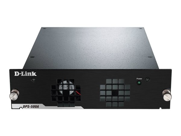 D-Link DPS-500A - Alimentazione elettrica - Nero - 400000 h - DGS-3000-28LP DGS-3000-28X DGS-3000-28