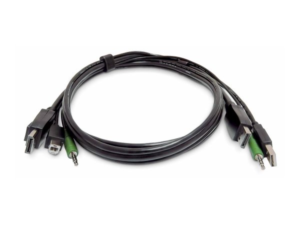 StarTech.com DisplayPort Kvm Cable Usb 2.0 TAA - Cavo - Audio/multimedia