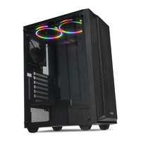 iBOX Cetus 906 Midi Tower Black - Midi/minitower - ATX