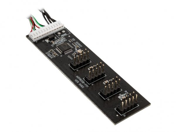 Pro Gamersware PGW-AC-KOL-004 - USB 2.0 - Molex - USB 2.0 - Nero - Plastica - 95 mm - 12 mm