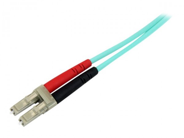 StarTech.com 10 Gb Aqua Multimode 50/125 Duplex LSZH Fiber Patch Cable LC - Cavo - Rete