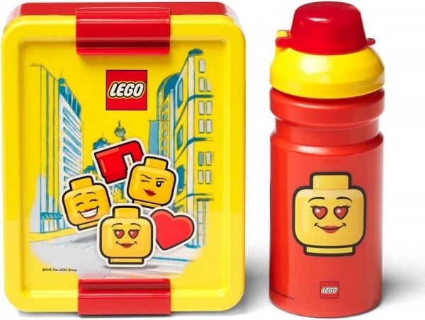 LEGO "Iconic Girl" Lunch Set