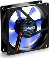 Blacknoise BlackSilentFan XK1 - Ventilatore - 14 cm - 800 Giri/min - 60 m³/h - Nero