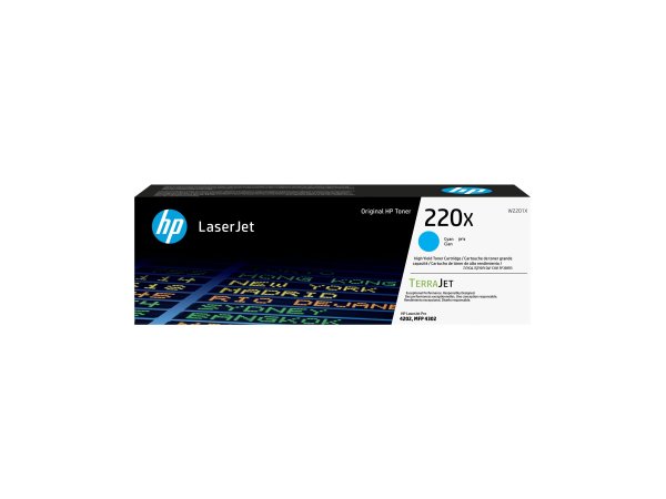 HP Cartuccia toner originale ciano LaserJet 220X - 5500 pagine - Ciano - 1 pz