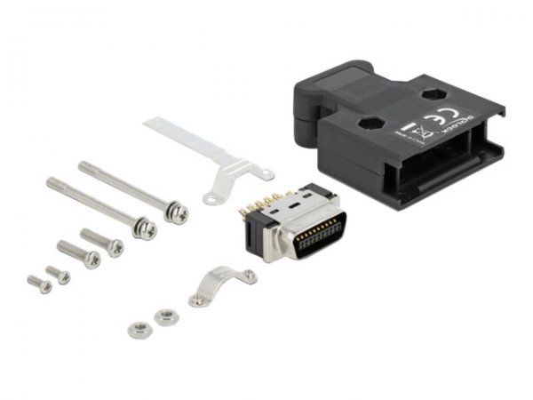 Delock MDR Stecker Lötanschluss mit Gehäuse - Cavo