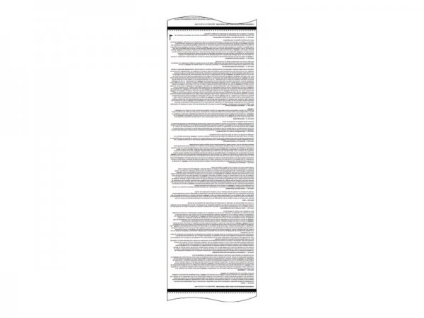 Zebra Z-Perform 1000D - Papier - permanenter Acrylklebstoff - unbeschichtet - pe...