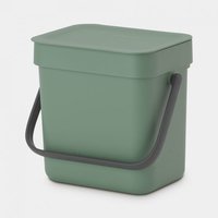 Brabantia 129865 - 3 L - Rettangolare - Plastica - Verde - 139 mm - 188 mm