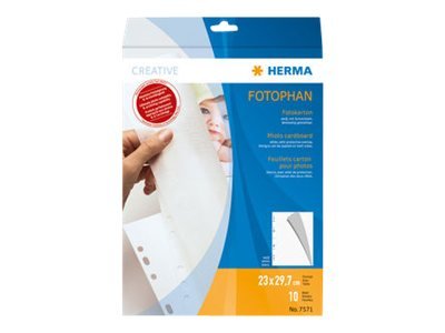 HERMA 7571 - 230 x 297 mm - Bianco - Cartoncino - Ritratto - 1 pz
