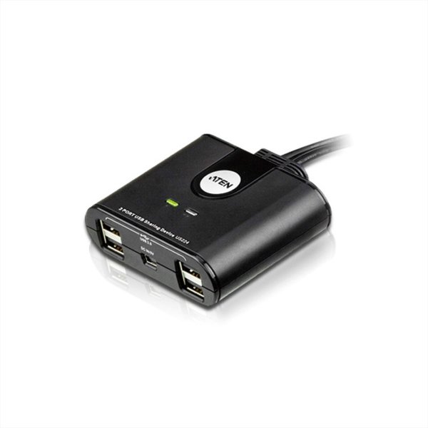 ATEN USB 2.0 Peripheral Switch - Interruttore - 2-port
