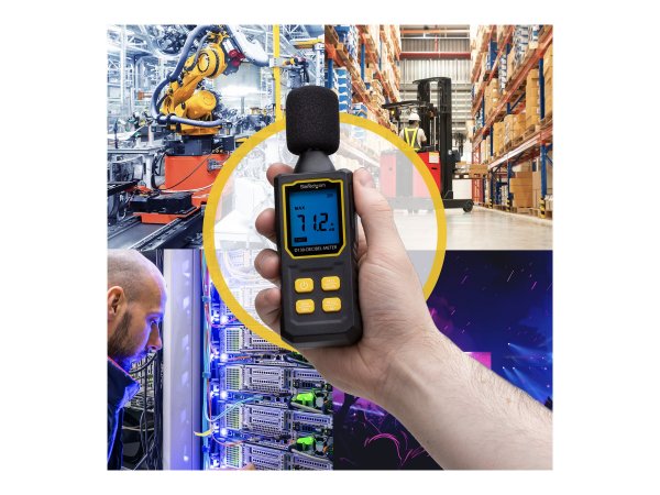 StarTech.com Handheld Digital Sound Meter Noise/Decibel Level