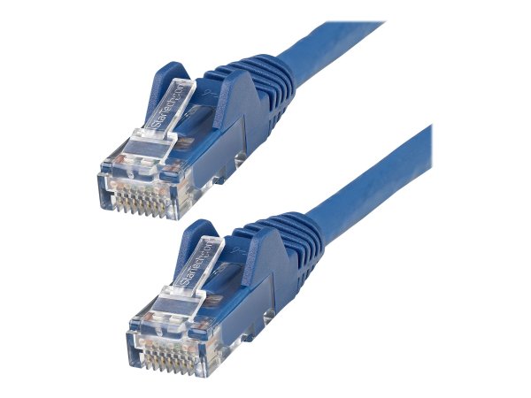 StarTech.com N6LPATCH2MBL - 2 m - Cat6 - U/UTP (UTP) - RJ-45 - RJ-45 - Blu