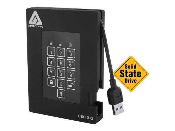 Apricorn Aegis Padlock Fortress A25-3PL256-S512F - SSD - verschlüsselt