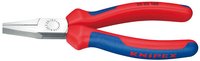 KNIPEX 20 02 160 - Pinze a becco lungo - Acciaio al cromo vanadio - Plastica - Blu - Rosso - 160 mm